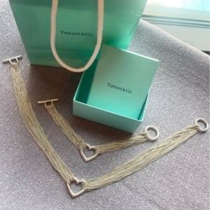 Tiffany’s Multi-strand Heart Necklace & Bracelet